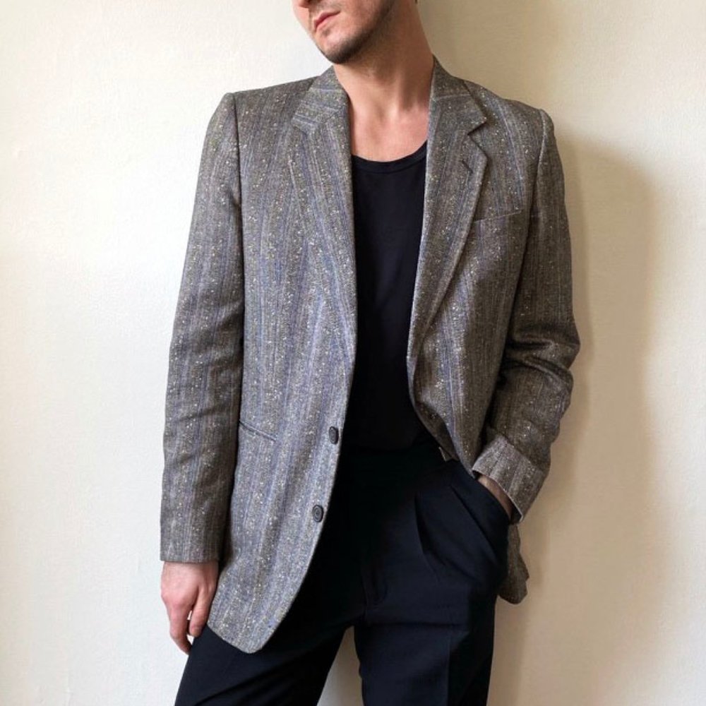 Grey Single Breasted Blazer *SOLD*